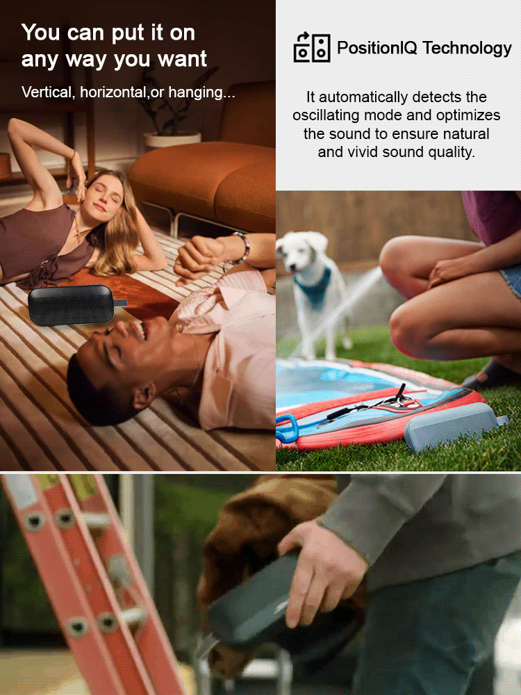 [Outstanding sound effects] Little Giant Bullet Bluetooth Portable Speaker