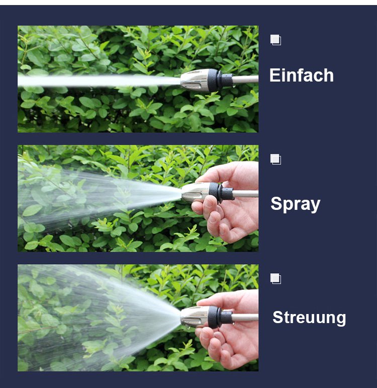 Autowasch-Langwaffe für verschiedene Fahrzeugtypen