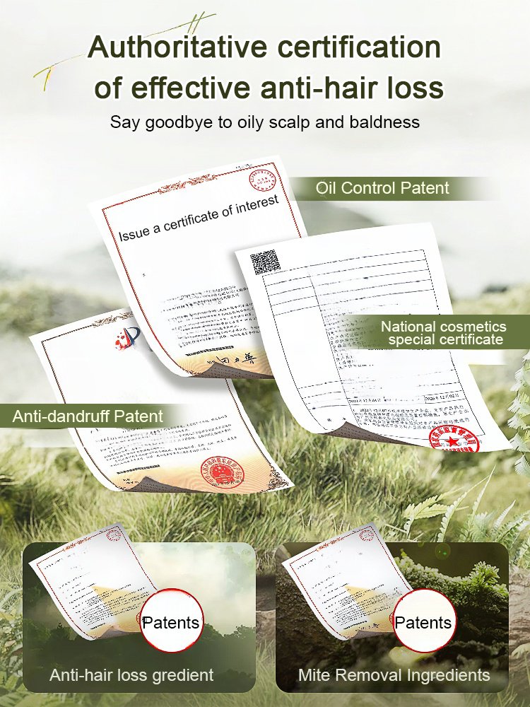 Hot Sale Ginger Plant Extract Anti-Hair Loss Hair Shampoo