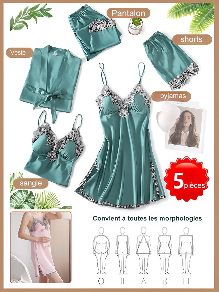 Ensemble pyjama 5 pièces