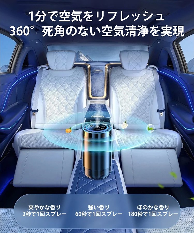 車載用アロマディフューザー