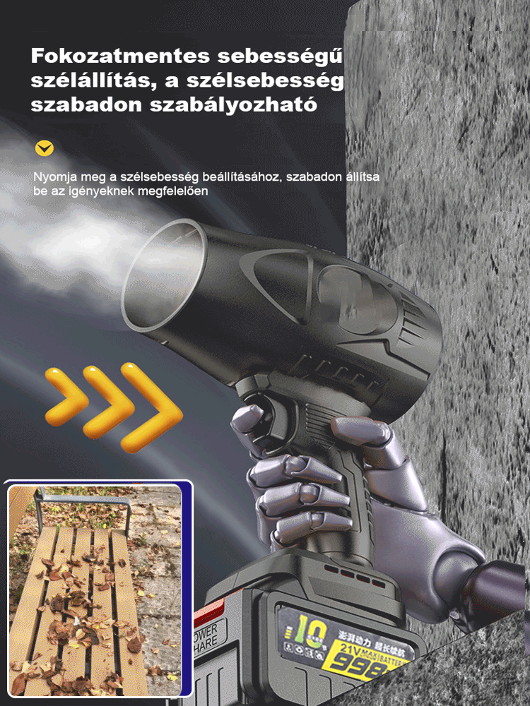 [Ipari szintű] csatornás turbina nagy teljesítményű vezeték nélküli légfúvó