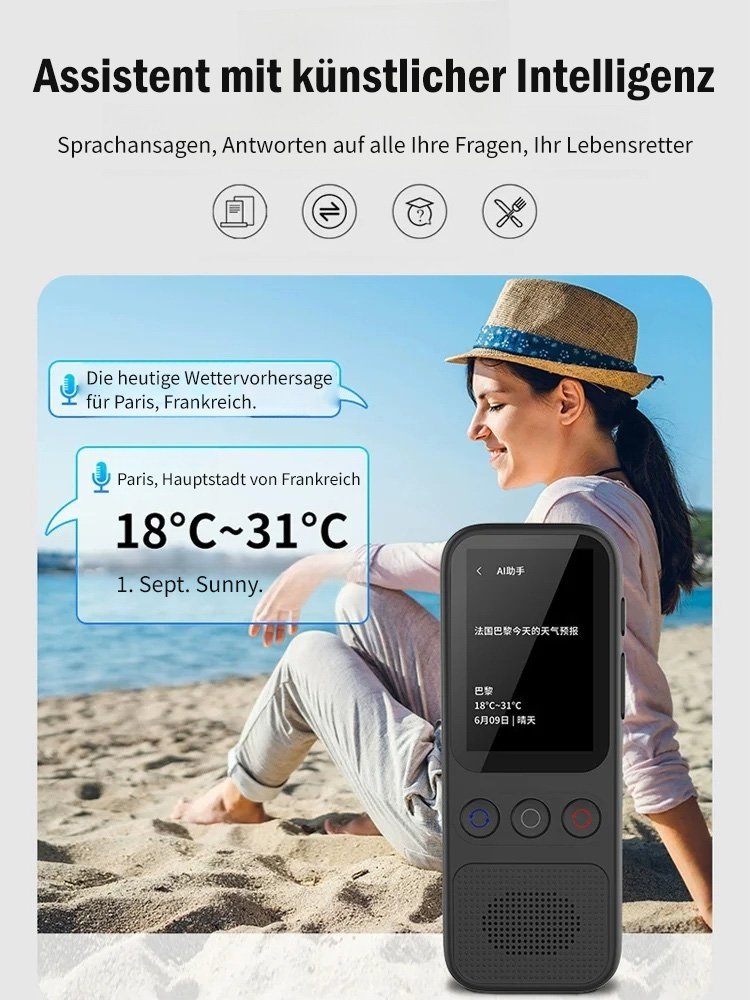 S80 Offline Intelligenter Simultanübersetzer