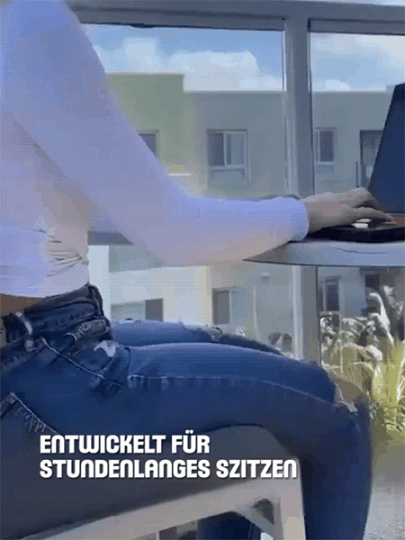 Druckreduzierendes  Kissen aus Memory Foam