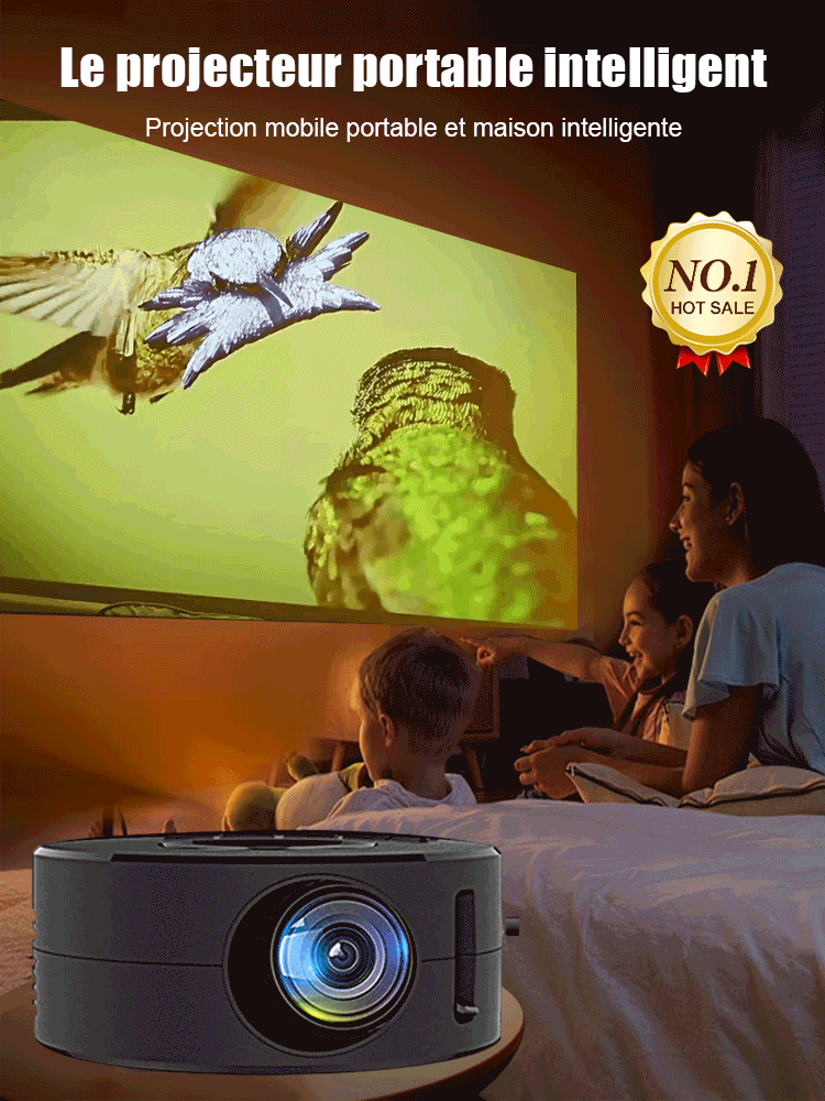 Le projecteur portable intelligent