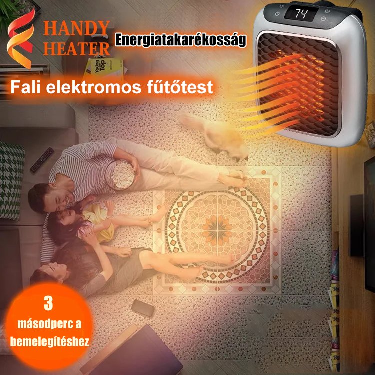 Azonnali Meleg Távirányítással! Német Eco Fűtőtest: Felejtse el a magas fűtésszámlát! ✨️ 