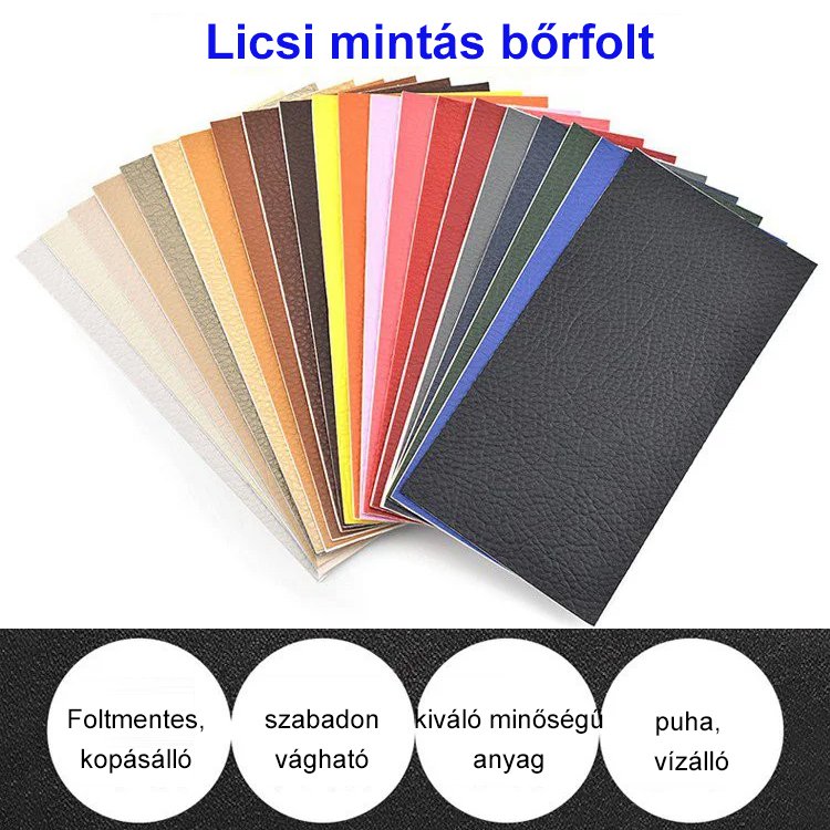 Kanapé foltozott öntapadó bőr matrica