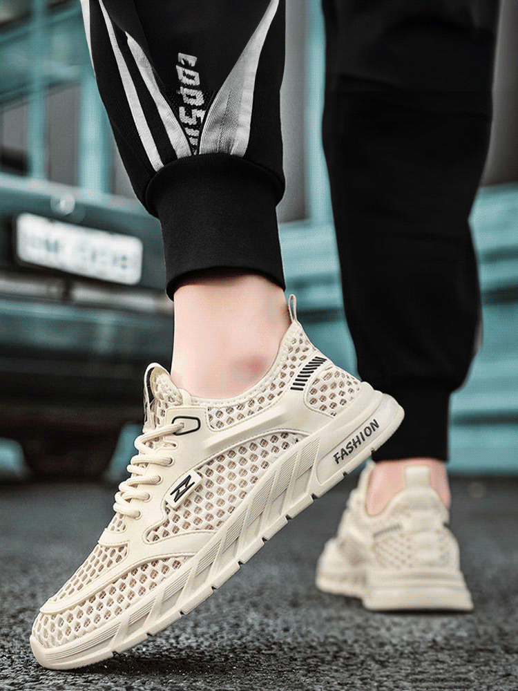 รองเท้าลำลองตาข่ายระบายอากาศได้ดี