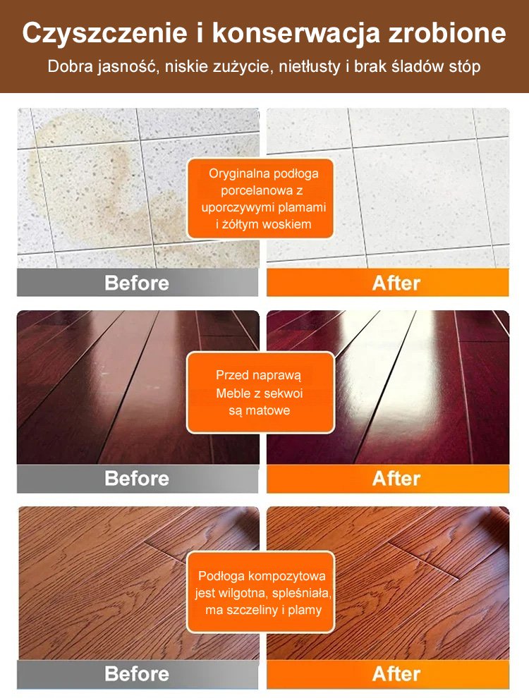 [Dekontaminacja i rozjaśnienie] Jakehoe Floor Cleaner