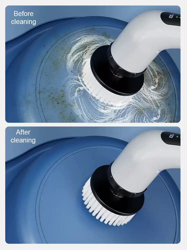 Cordless Telescopic Electric Cleaning Brush
