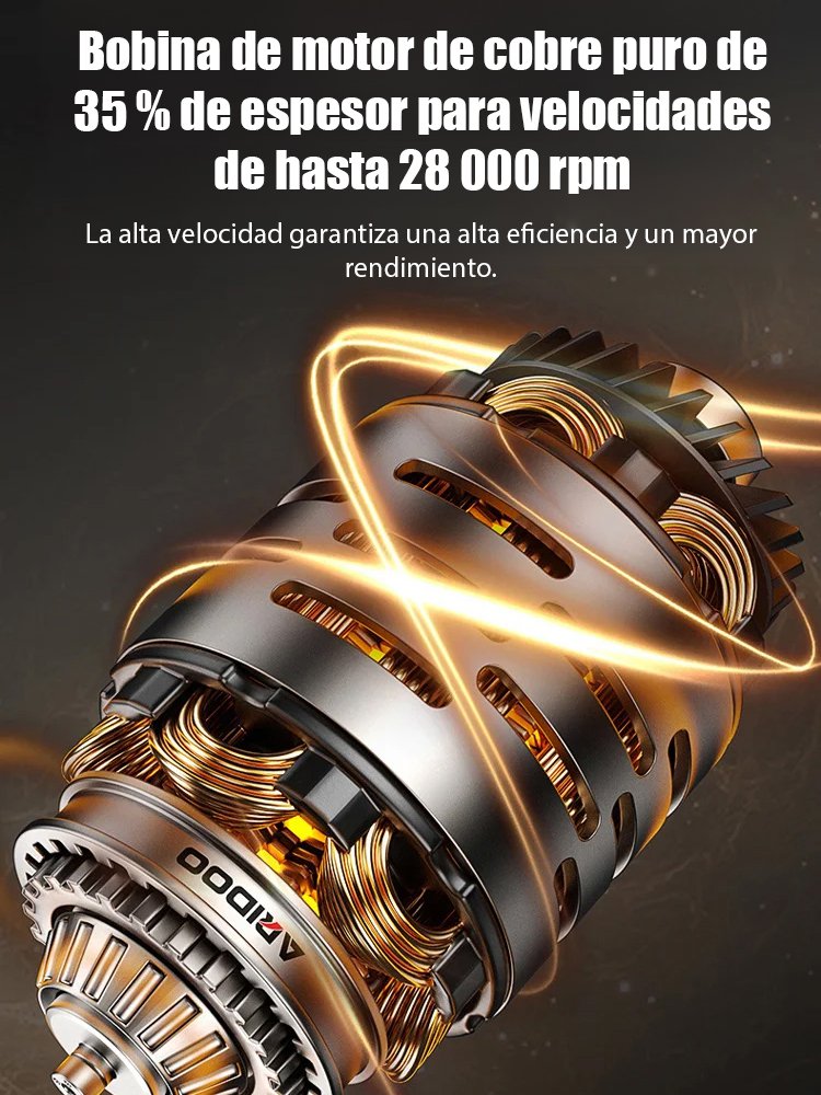 【Pantalla digital inteligente】Amoladora angular multifuncional alemana