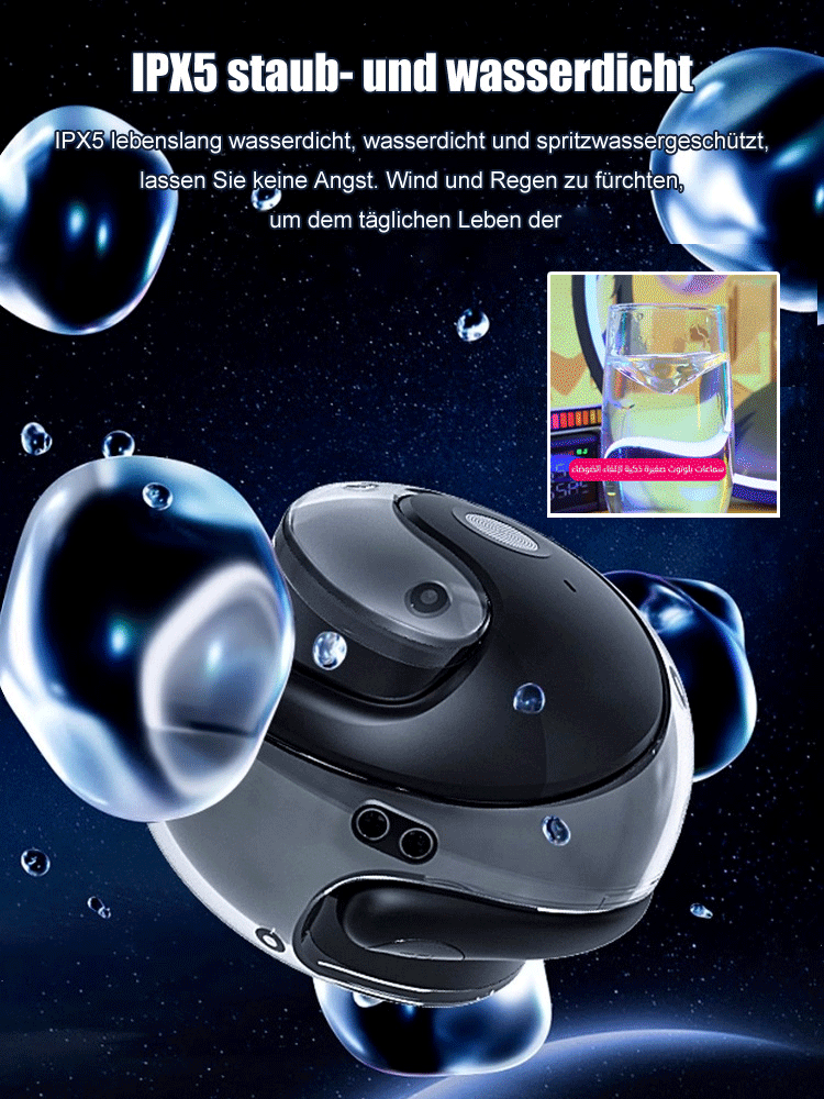 Over-Ear-Kopfhörer mit Geräuschunterdrückung und Ohrbügel