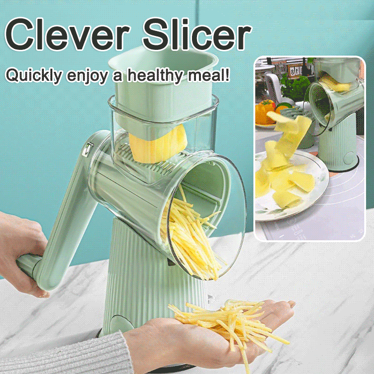 Rotary Cheese Grater with Handle