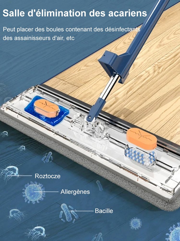 Nouveau balai à franges plat pour sols