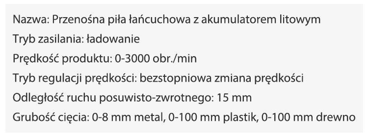 Zbliżenie na ostrze piły łańcuchowej