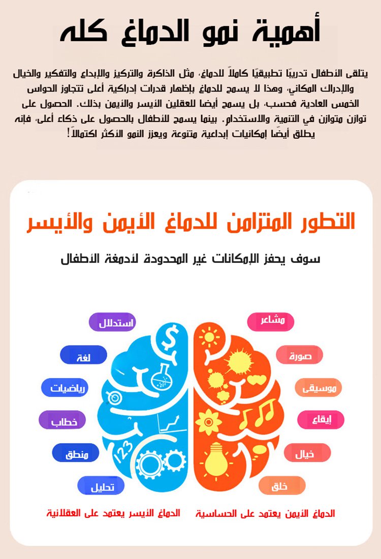 آلة التعلم الذكية للأطفال المضادة للصدمات لحماية العين وتطوير الذكاء