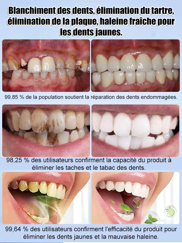 Mousse Réparatrice Buccale de Qualité Médicale