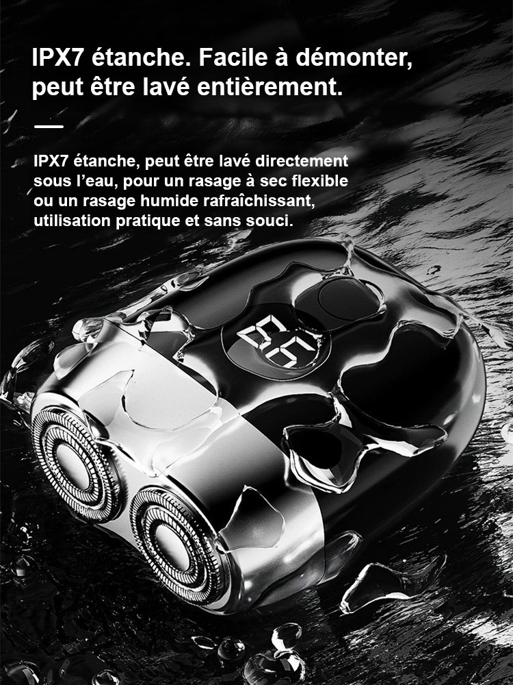 Rasoir portable lavable tout le corps