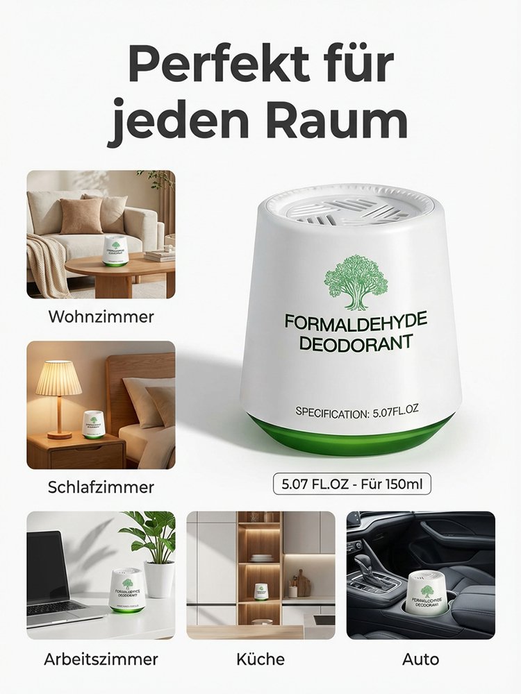 【Neubau in 3 Tagen bezugsfertig】Formaldehyd-Entfernungsbox