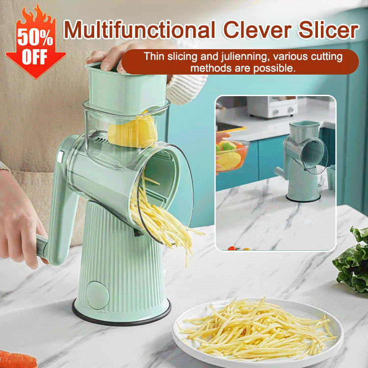 Rotary Cheese Grater with Handle