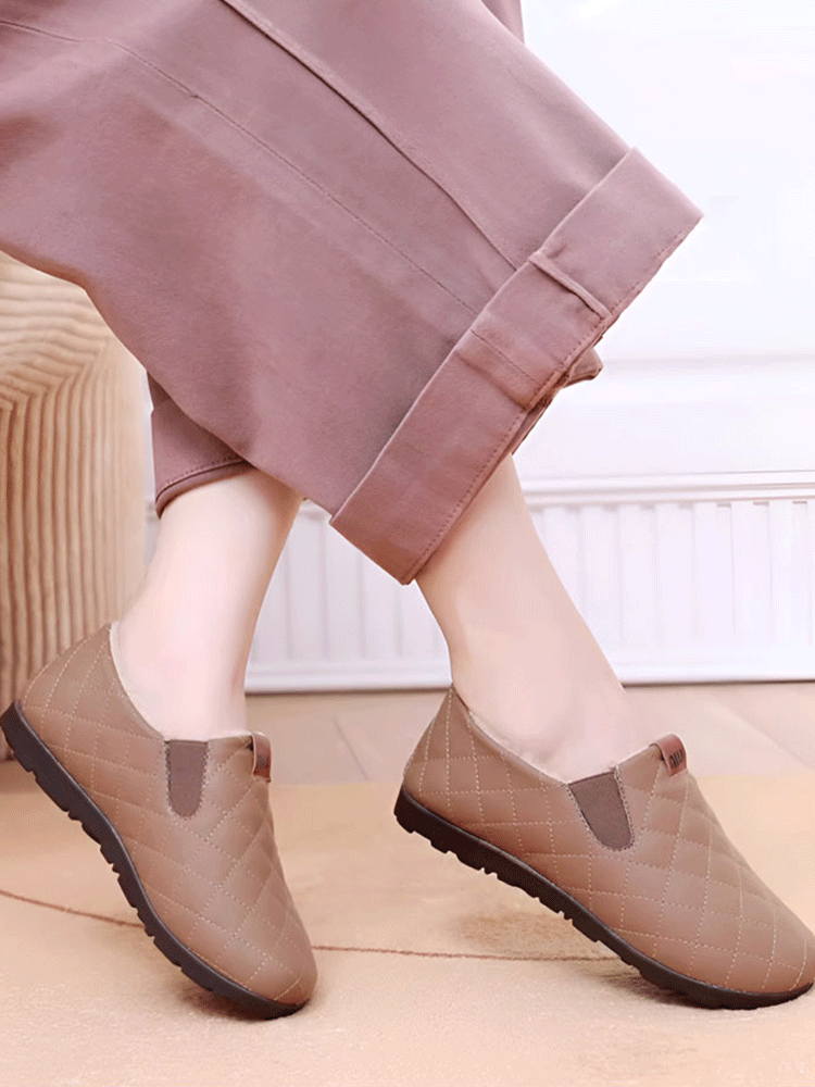 حذاء كاجوال دافئ مقاوم للماء والانزلاق