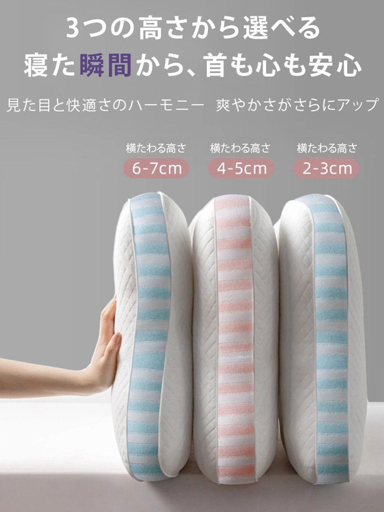 【96%の満足度を誇るSPA快眠整体枕】 まるでプロの整体師に首を支えられているような無重力感、一晩中続く頸椎SPA体験を提供します。