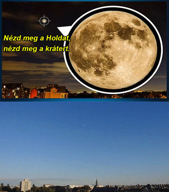 Moonwatch monokulár alacsony megvilágítású éjjellátó távcsővel