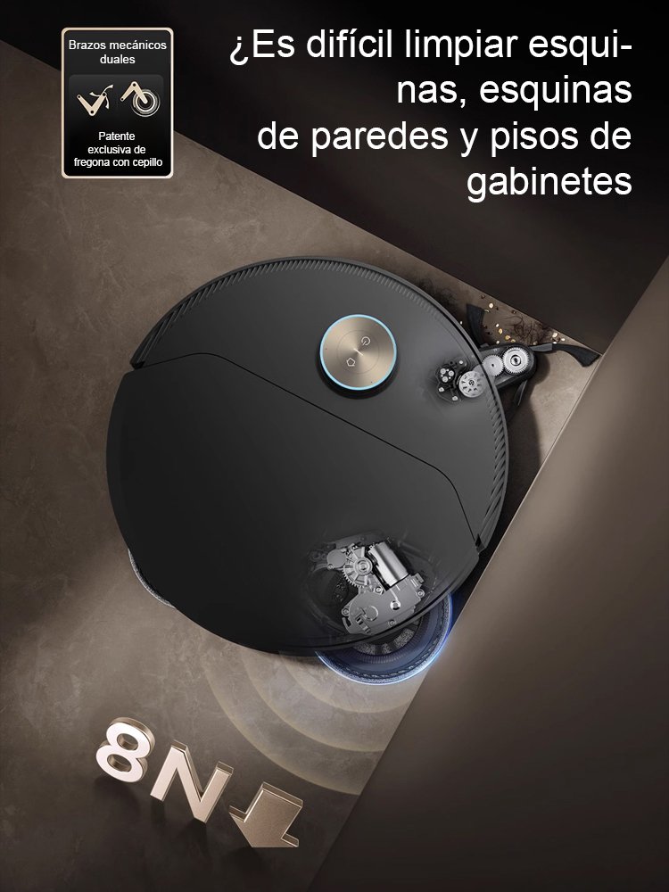 Robot barrido esterilizador potente y de bajo ruido