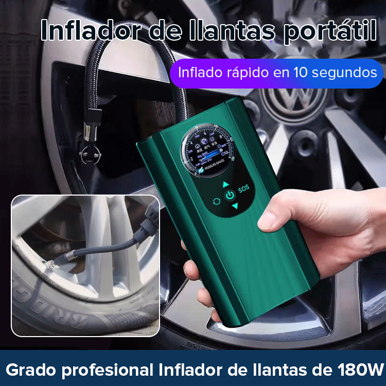 Bomba de aire portátil alemana con velocidad rápida