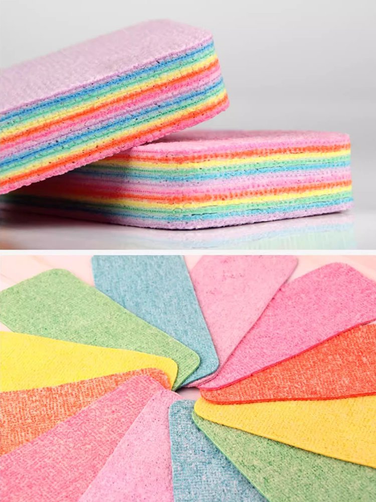 剥がせるカラフルな雑巾