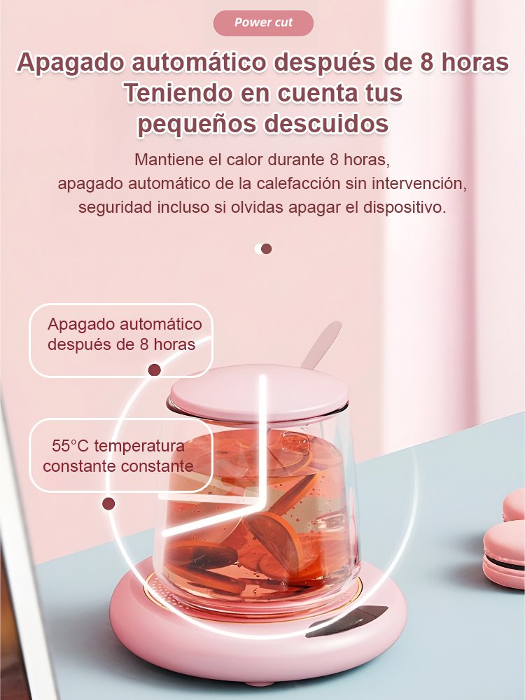 Estera calefactora para tazas