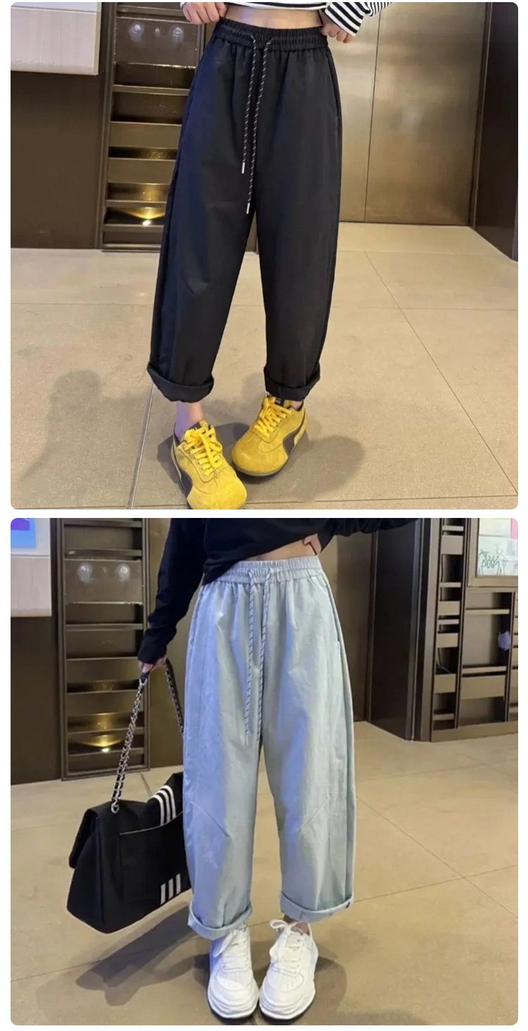 高伸縮性＆快適な着心地のドローコードパンツ生地アップ