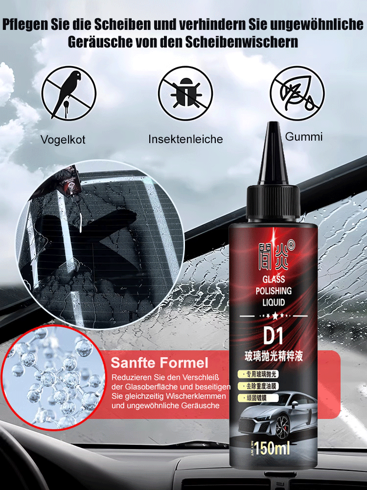 Autoglas-Poliermittel Essenz Ceroxid Entfetter Reinigungsmittel Beschichtungswasserflecken leichte K