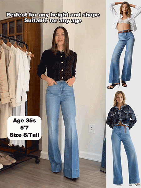 Retro sling-dyed washed jeans 