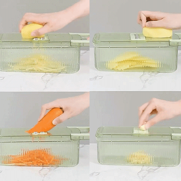 【ドイツの職人技】多機能野菜カッター