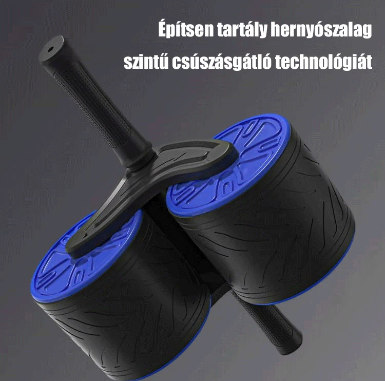 Automatic visszapattanó köldökkerék (mobiltelefont is elhelyezhet)