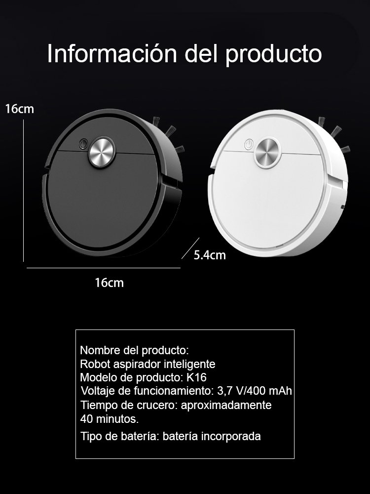 Robot barrido esterilizador potente y de bajo ruido