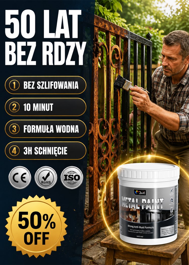 【50 lat bez rdzy】Odświeżacz, polerka do metalu i rdzy