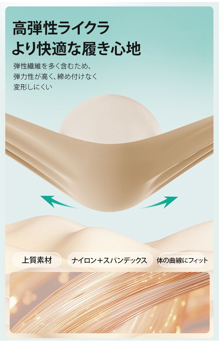 お腹細見せガードルのウエスト部分拡大