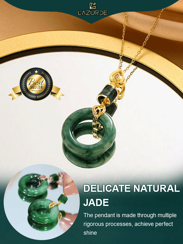 Meditation Peace Lock Necklace