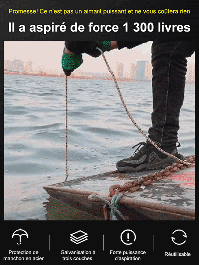 Aimant de récupération puissant