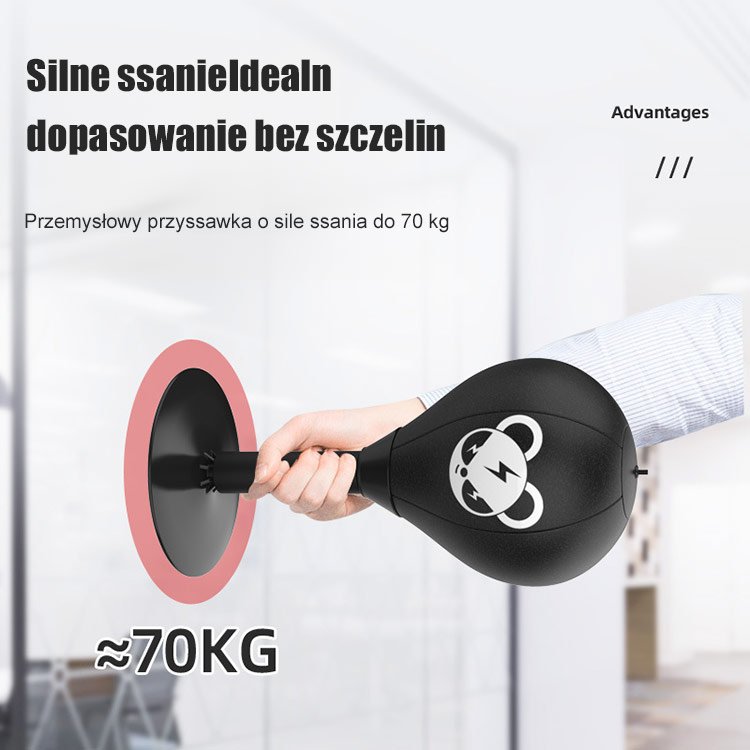 Bokserska piłka antystresowa na biurko