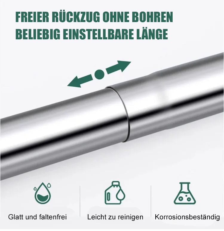 Robuste Kleiderstange für schwere Kleidung