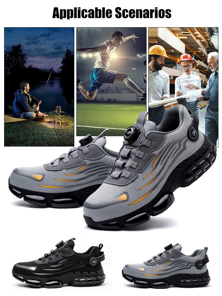 Anti-smash Anti-puncture Knob Labor Protection Shoes