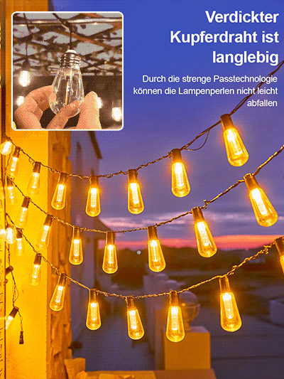 Solar Outdoor Camping Dekorative Lichter