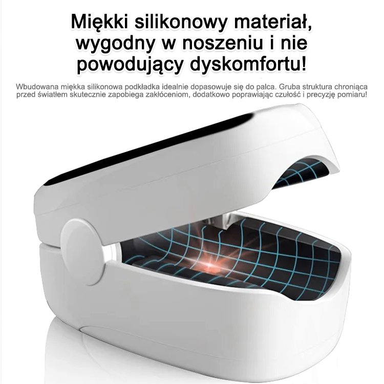 Domowy monitor z klipsem na palec