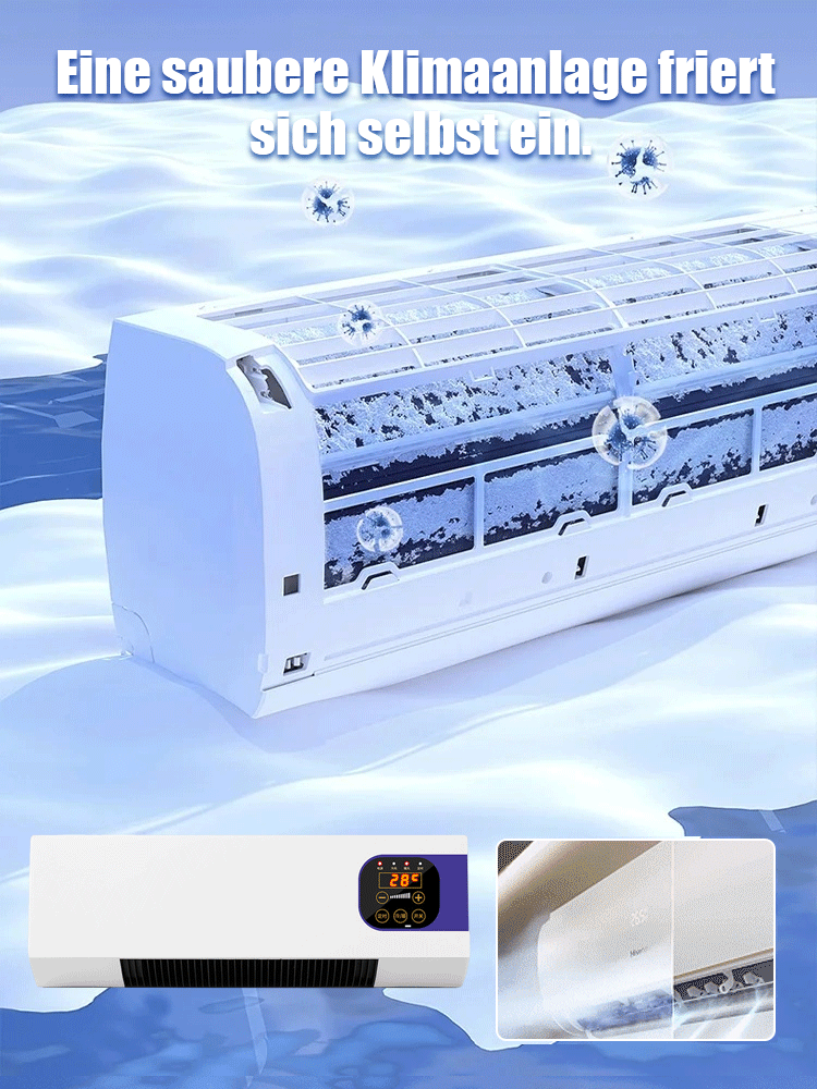 Wandmontiertes Heiz- und Kühlklimagerät