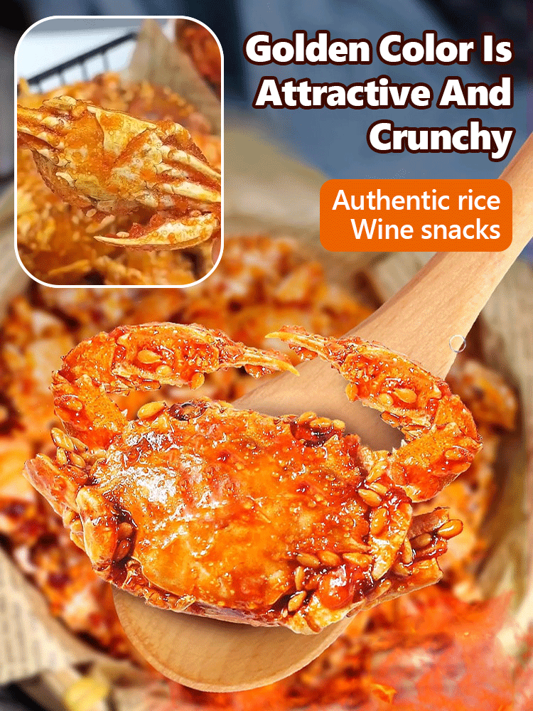 【0 Fat High Protein】Crispy Sweet Spicy Sea Crab
