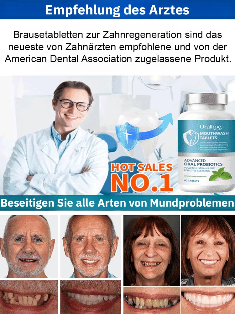 Zahnerneuerung Brausetabletten