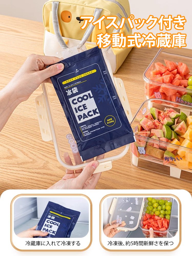 ハンドル付き鮮度保持ボックス